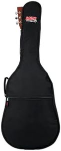Gator Cases Foam Padded Mini Acoustic Guitar Gig Bag, Fits Acoustic Guitars up to 38.5" in Length (GBE-MINI-ACOU)