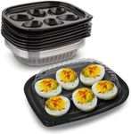 MT Products Clear Deviled Egg Conta