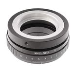 Fotga Tilt Shift Adapter Ring for M42 Mount Lens to E Camera A7 A7R A7S A7II A7RII A7SII NEX-5 NEX-5N NEX-5R NEX-5T NEX-7 NEX-VG10 A5000 A6500 A6300