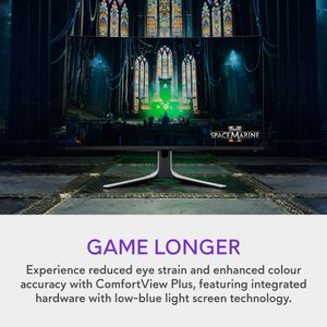 Alienware 32" 4K Gaming Monitor – AW3225QF Curved Display