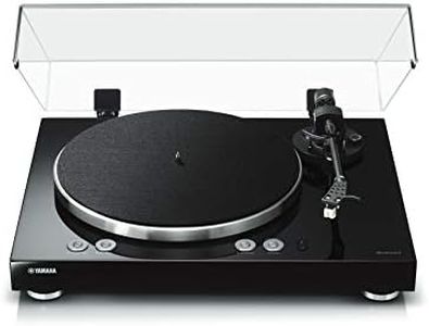 Yamaha TT-N503 (MusicCast Vinyl 500) Turntable with Bluetooth, AirPlay and Alexa Compatibility, Black