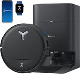 ECOVACS DEEBOT T80S Omni Robot Vacuum & Mop – 24,800Pa Suction, OZMO Roller Mop,Triple Dry-Wet Separation, Hot Water Self-Wash & 145°F Air Dry, AI Navigation, Anti-Tangle Brush for Pets & Carpets