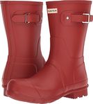 Hunter Women's Original Short Rain Boot, Military Red, 7