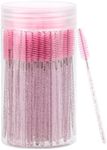 100 Pcs Disposable Mascara Wands, C