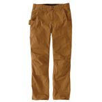 Carhartt Men's Steel Rugged Flex Relaxed Fit Ripstop Double-front Utility Work Pant, Carhartt Brown, 38W / 34L