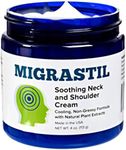 Basic Vigor Migrastil Soothing Neck & Shoulder Cream - Fast-Acting & Powerful - Non-Greasy Topical Cream (4 oz.) Made in The USA