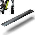 ENLEE Mountain Bike Down Tube Frame Protector, 3M MTB Bicycle Frame Guard - Protect The Bike from Collision and Scratch (Rhombus/Black)