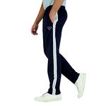 Roshan Men's Regular Fit Cotton Blend Trackpant (RS-ds-nb-xl_Navy Blue_XL)