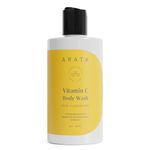 Arata 1% Vitamin C Daily Glow Body Wash For Soft & Even Toned Skin | Helps to Reduce Fades Dark Spots & Pigmentation | Long Lasting Fragrance | No Parabens No Sulfates | 300ML