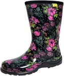 Kprm Women's Rain Boots Waterproof 