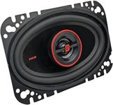 CERWIN-VEGA! HED Series 4"x6" 2-Way Coaxial Car Speakers, 4Ω, 30W RMS, Superior Car Speaker System, Stamped Steel Frame, Enhanced Graphite Cone, PEI Dome Tweeter for Optimal Sound Quality H746