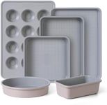 Country Kitchen Nonstick Stackable Bakeware Set - Durable, Easy Release Baking Set