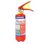 SSFI Victor Fire Extinguisher 1 Kgs ABC Powder Type Dry Chemical for Home | Office | Hospital with Wall Hanging Clip (ISI Marked, Certified, Approved) (Pack of 1)