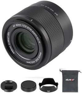 VILTROX 40mm F2.5 f/2.5 FE-Mount Full Frame for Sony, Auto Focus STM Lightweight Prime Lens for Sony E-Mount Cameras A7C A7SIII A7lll A7RIII A7IV A7RIV A9 A1 FX3 A7RV ZVE1 A7CR A7CII A93 A6700 A6