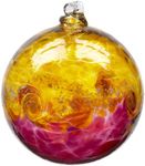 Kitras 6-Inch Van Glow Ball, Gold/Pink