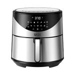 Ultima Cosa Air Fryer, 8.5QT Oil Free XL Electric Hot Air Fryers Oven, Programmable 9-in-1 Cooker with Preheat & Dryout & Keep Warm, Equipped Digital Touchscreen and Nonstick Basket, English and French Manual , 1700W