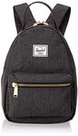 Herschel Nova Mini Backpack, Black Crosshatch, One Size