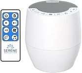 Serene Evolution White Noise Machine for Adults Sleeping & Baby - White Noise Machine for Office Privacy & Noise Canceling - Ocean Sound Machine for Sleeping - Sleep Machine White Noise Generator