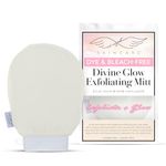 Seraphic Skincare Divine Glow Exfoliating Mitt (1pcs) – 100% Vegan Viscose Traditional Body Scrub Glove Kessa Korean Washcloth – Body Exfoliator for Self-Tan Removal & Keratosis Pilaris