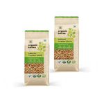 Organic Tattva, Organic Cowpea White 500 grams | Lobia/Chawli White | Rich in Protein | Naturally Gluten Free | Unpolished Dal | Pesticide and Chemical Free | Pack of 2