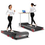 PowerMax Fitness WalkPad-2 Under Desk Walking Pad Treadmill for Home Use | 3.0 HP Motor | Compact Design with Manual Incline | Shock Absorption System | 110 kg Capacity | LED Display | Remote Control