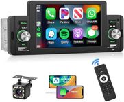 Single Din Car Stereo with Apple Ca