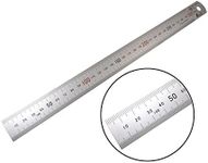 Shinwa H101-C 300 mm Rigid "Zero Glare" Metric Machinist Ruler/Rule Scale .5 mm & mm Markings