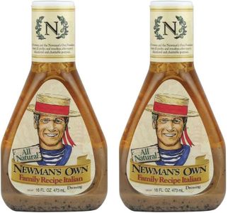 Family Recipe Italian Salad Dressing, 16 oz Bottles, Pack of 2, Bundled With V2U Utensil Set