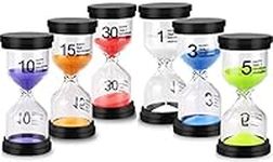 Sand Timer 6 Colors Hourglass 1/3/5