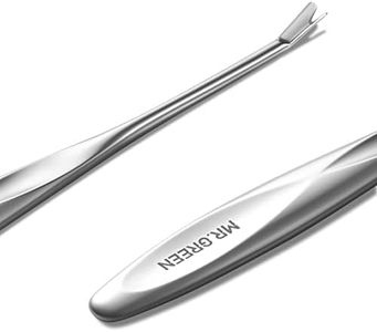 MR.GREEN Cuticle Pusher Dead Skin Remover Stainless Steel Manicure Tools Professional Cuticle Trimmer Nail Polish Peeler Scraper (Mr-2190)
