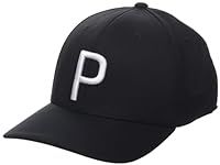 Puma Golf Men's P Cap, Puma Black-W