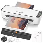 Beewhale Laminator, 9 Inch Wide Thermal Lamination 8 in 1 Cold/Hot A4 Laminating Machine with 15 Laminating Sheets for Teacher Personal, for Home Office Use - Never Jam