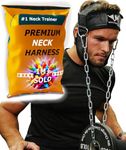 Vikingstrength Neck Harness Strength Trainer- Premium Quality for Neck Curls and Training. Head Exerciser for Sports and Fitness