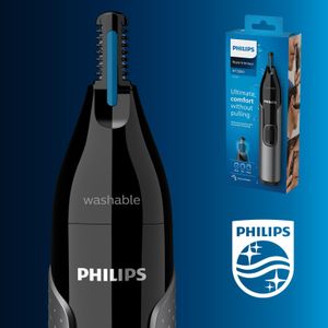 Philips Nose Hair Trimmer – Grey, Precision Grooming Tool