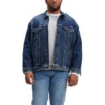 Levi's Men's Big-Tall Big & Tall Trucker Jacket Outerwear, Colusa/stretch, 2XL