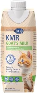 PetAg KMR Goat’s Milk Kitten Milk Replacer Liquid - 16 oz - Liquid Kitten Formula with Vitamins, Minerals & Trace Nutrients for Kittens Newborn to Six Weeks Old - Easy to Digest
