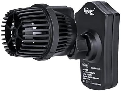 hygger 1050 GPH Aquarium Wave Maker Pump with Strong Magnetic Suction Base, Ultra-quiet 360 Degree Rotating Submersible Power Head, for 20-60 Gal Freshwater Saltwater Tank