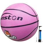 Senston Kids Basketball Size 5 with Pump,Basket Ball Game Indoor/Outdoor Street Basketball for Children