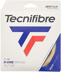 Tecnifibre X-One Biphase (16-1.30mm) String Set (Natural)