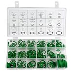 BGTXINGI 270Pcs 18 Sizes Rubber O-Ring Gasket Silicone Sealing Repair Box Washer Seal Assortment Set for Plumbing Automotive General Repair