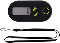 Homoyoyo Mini Pedometer 3D Digital Pedometer: Portable Walking Pedometer with Clip Lanyard - Accurate Walking Step Counter in Real Time - Pedometer for Older Kids/Fitness Men/Women/Elders