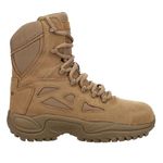 Reebok Womens Coyote Leather Tactical Boots Rapid Response Laceup CT