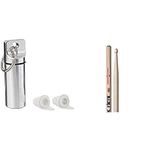 ACS Pacato 19 Reusable High Fidelity Hearing Protectors Earplugs Ear Plugs & Vic Firth - American Classic® Drumsticks 5A - American Hickory - Wood Tip