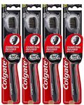 4X Colgate 360° Charcoal Infused Bristles Toothbrush - Medium