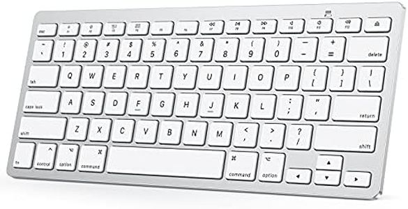 Bluetooth Keyboard for Mac, OMOTON Compact Wireless Keyboard Compatible with MacBook Pro/Air, iMac, iMac Pro, Mac Mini, Mac Pro Laptop and PC