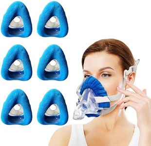 6 Pack Mask Liners Compatible with Small Size CPAP Full Face Mask,Comfort Reusable Cushion Mask Covers,Absorbs Facial Oils and Moisture Improve The Comfort of Wearing The Mask (Small Size)