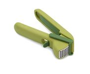 Joseph Joseph CleanForce Garlic Press Ginger Crusher Mincer with powerful, Easy Squeeze and Clean, 16, Green