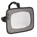 Evenflo Backseat Baby Mirror for Rear Facing Child, Grey Melange