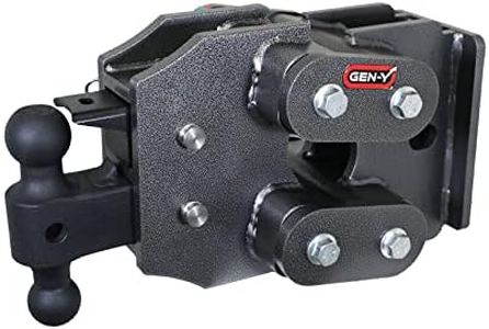 GEN-Y Hitch Channel Mount Class C Toterhome Hitch with Torsion Flex, 40,000 LB Pintle Capacity, 6,000 LB Tongue Weight, 32,000 LB Towing Capacity
