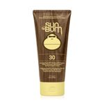 Sun Bum Original SPF 30 Moisturizing Sunscreen Lotion | Vegan and Broad Spectrum UVA/UVB Sunscreen with Vitamin E | 177 ml, white